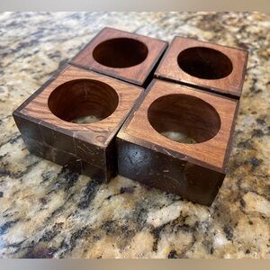 Set of 4 Napkin Rings / Table Decor